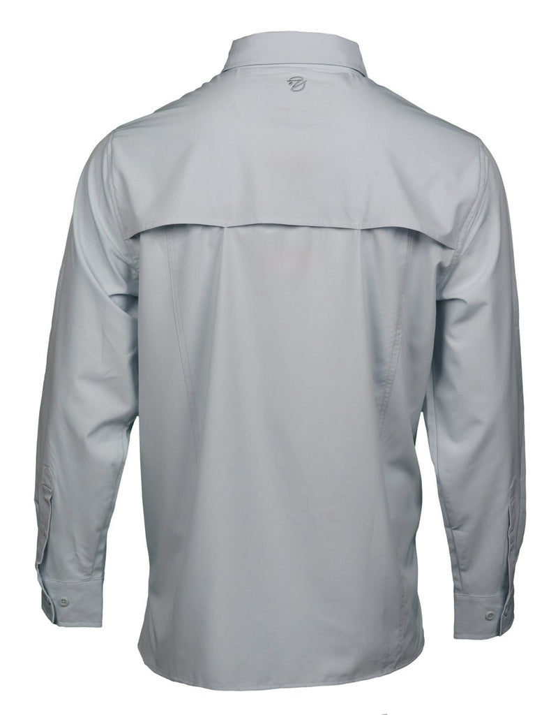 Gillz Men's Woven UPF 30+ Long Sleeve Stretch Button Up Shirts