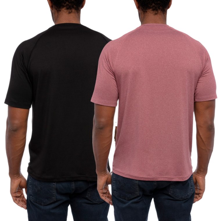 Glacier Men's Performance 2-Pack Tee Shirts