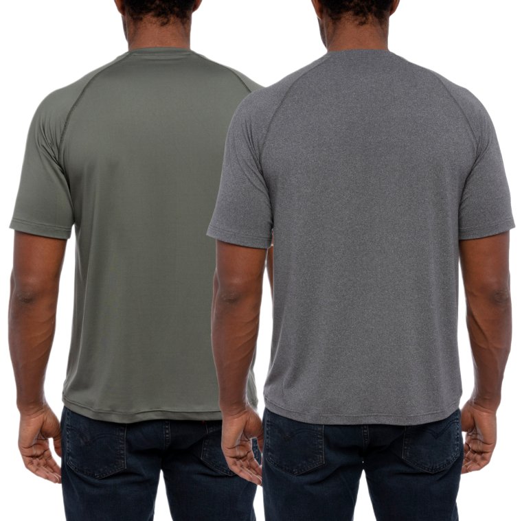 Glacier Men's Performance 2-Pack Tee Shirts
