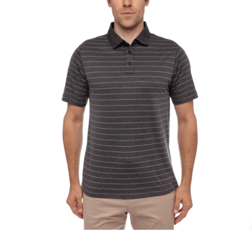 Glacier Performance Men's Short Sleeve Cotton Blend Polo