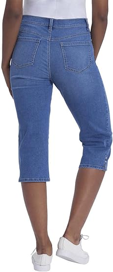 Gloria Vanderbilt Women's Amanda Capri Jeans Pants