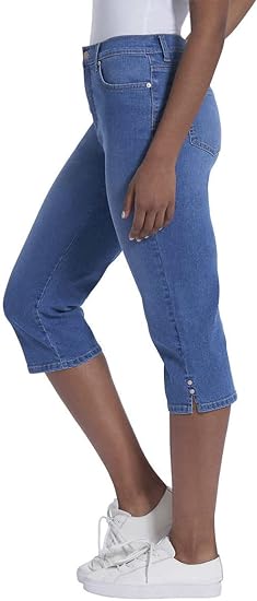 Gloria Vanderbilt Women's Amanda Capri Jeans Pants