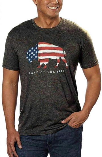Great American Lakes and Timber Men's Graphic Tee Shirts