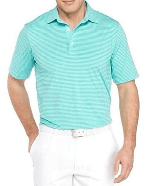 Greg Norman Men's Play Dry ML75 Short Sleeve Polo Shirt