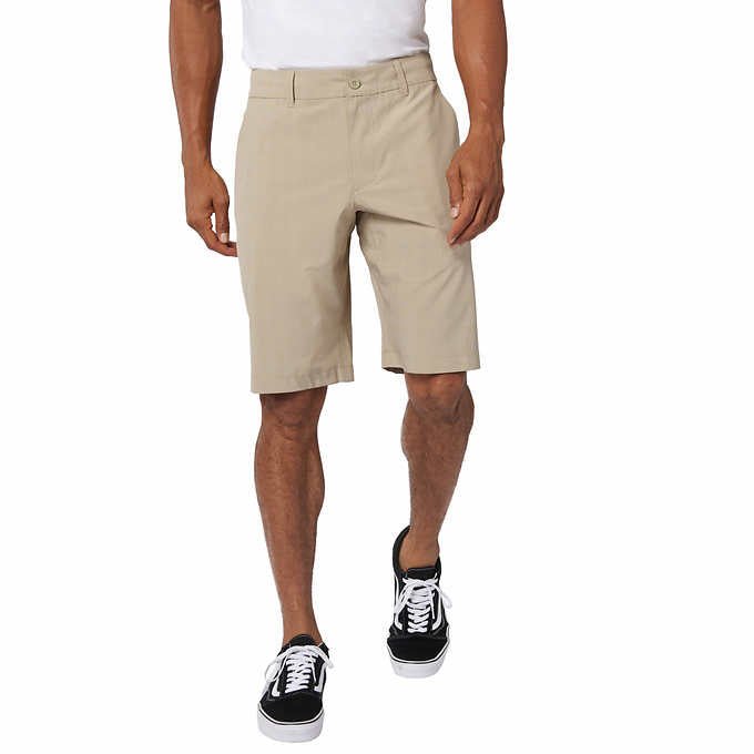 Versatile Hang Ten Men's Hybrid Shorts - Stylish comfort for active days. Available in trendy colors & patterns.