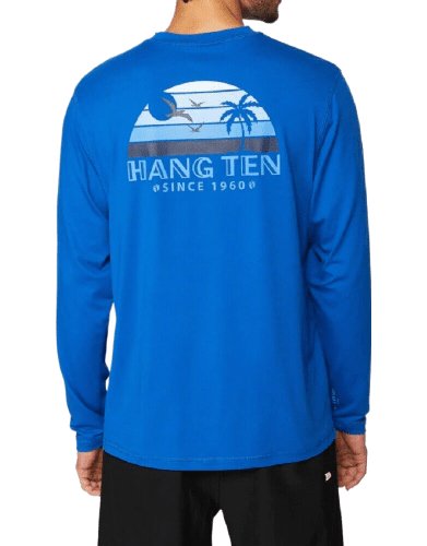 Hang Ten Men's Lightweight Long Sleeve Sun Tee