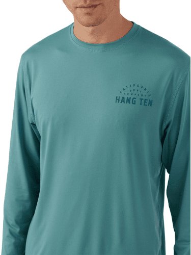 Hang Ten Men's Lightweight Long Sleeve Sun Tee