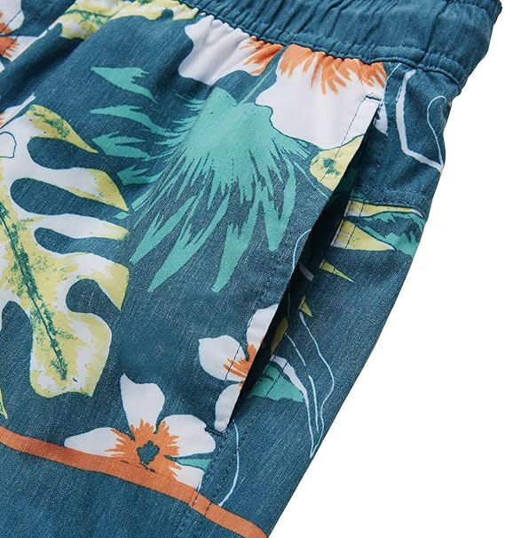 Hang Ten Men's Quick-Dry Stretch Swim Shorts