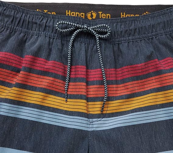 Hang Ten Men's Quick-Dry Stretch Swim Shorts