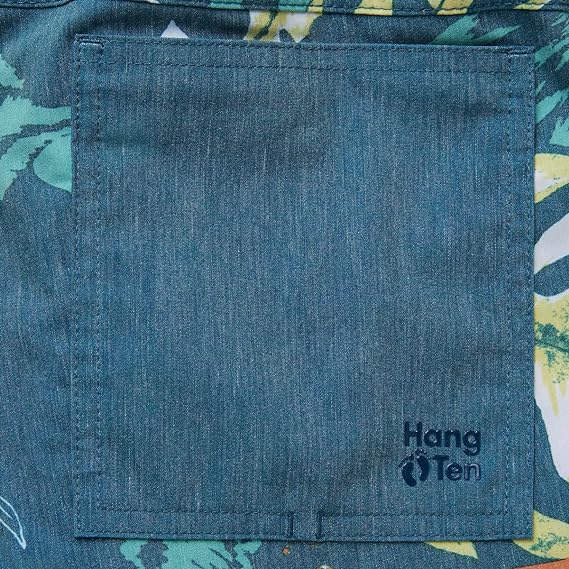 Hang Ten Men's Quick-Dry Stretch Swim Shorts