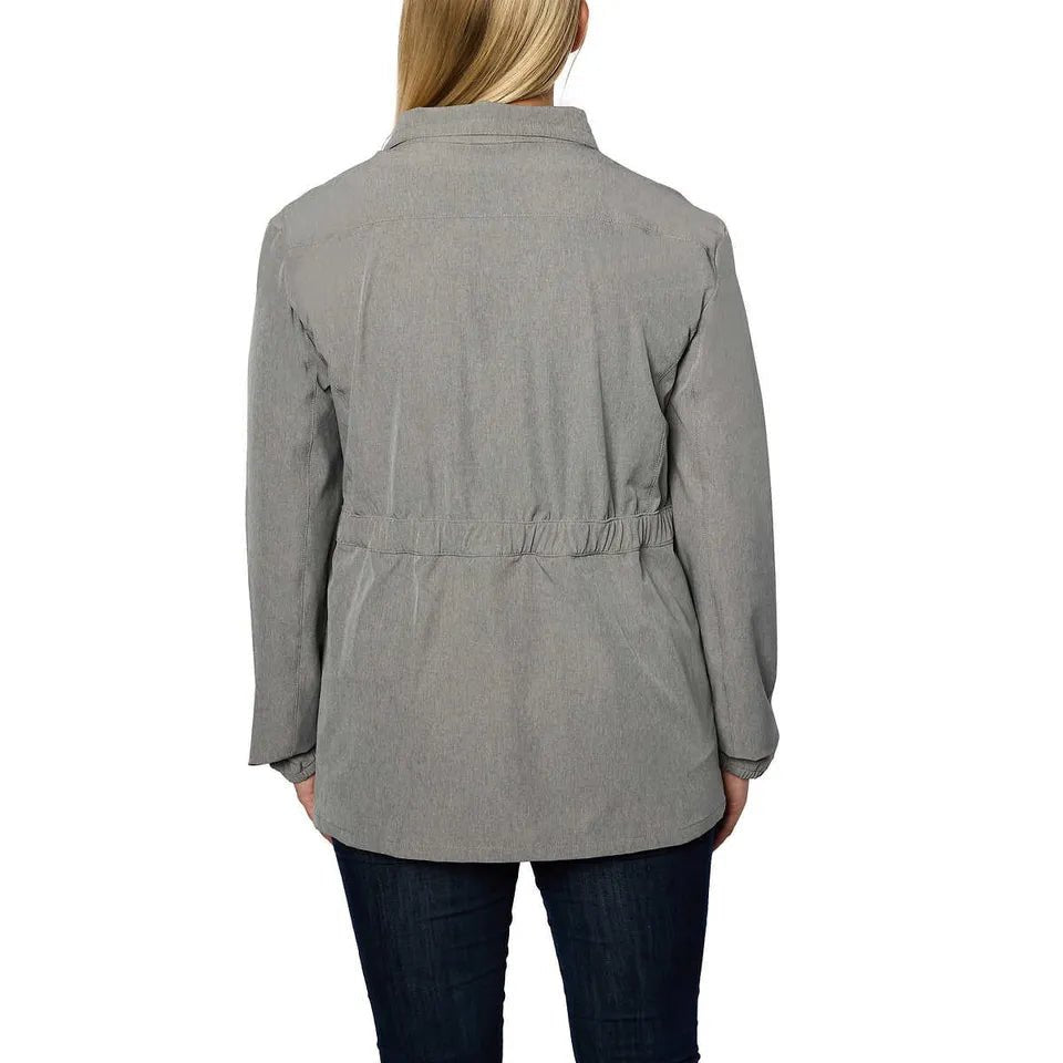 Hang Ten Women's Full Zip Hybrid Jacket