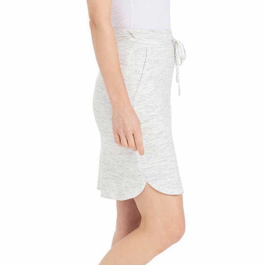 Hilary Radley Space Dye Pull-On Skirt in Contemporary Design