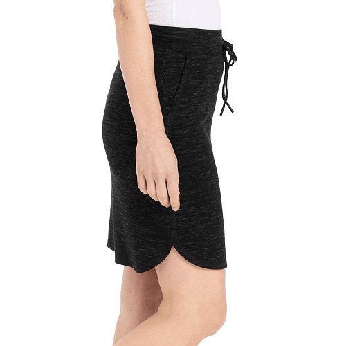 Hilary Radley Space Dye Pull-On Skirt in Contemporary Design