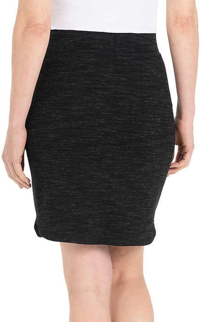 Hilary Radley Space Dye Pull-On Skirt in Contemporary Design