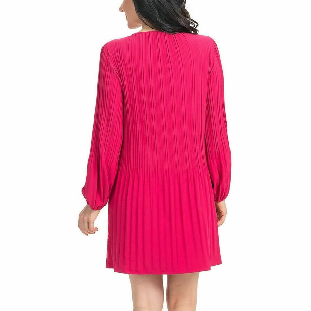 Hilary Radley Women's Pleated Dress