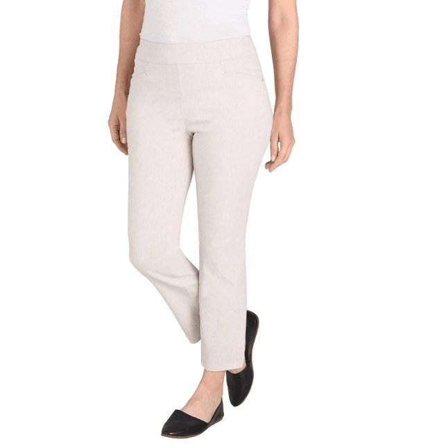 Hilary Radley Women's Pull On Ankle Pant