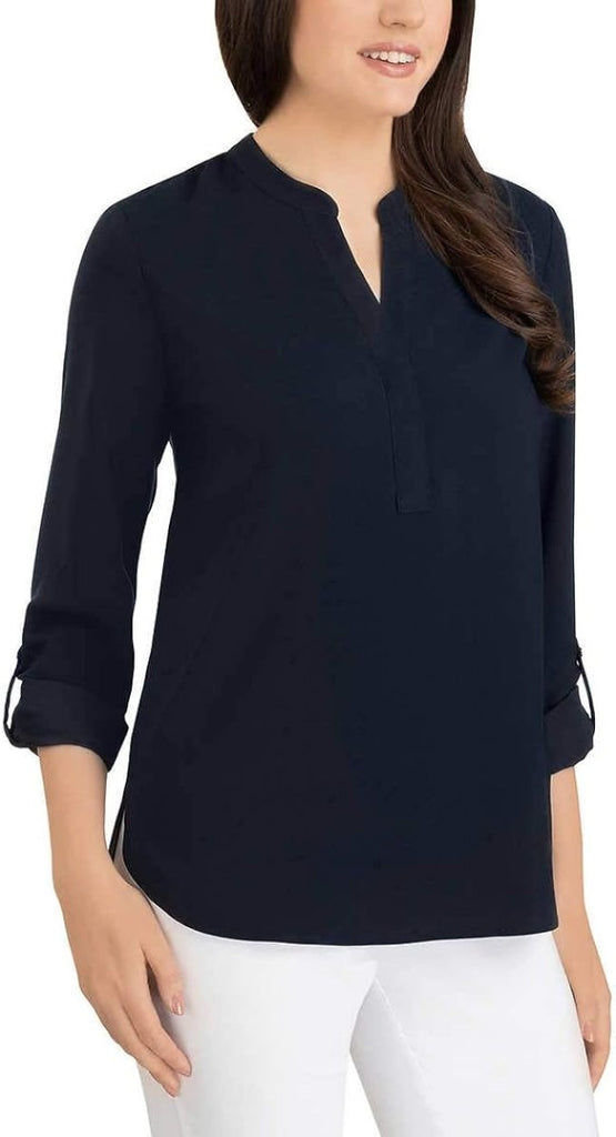 Premium Fabric Women's Blouse - Hilary Radley Collection for Style and Comfort