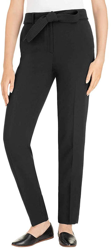Hilary Radley Tie Front Pant: Stylish, Flattering Fit, Premium Quality, Versatile, Classic Colors