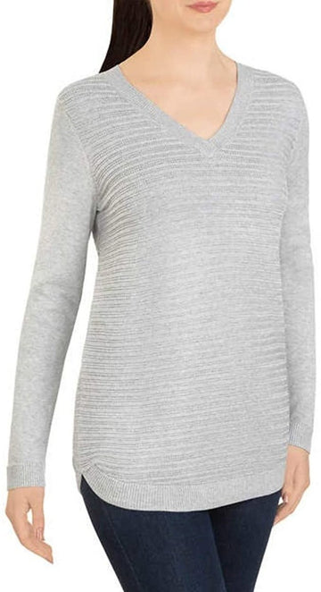 Chic Hilary Radley V-Neck Sweater - Timeless Elegance, Long Sleeves, Premium Craftsmanship - Elevate Your Style!