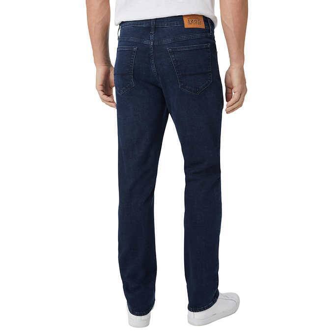 Izod Men's Comfort Stretch Straight Fit Jeans
