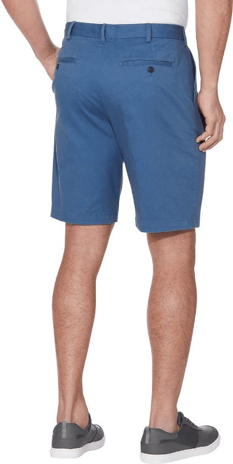 Izod Men's Flat Front Stretch Chino Shorts