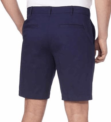 Izod Men's Flat Front Stretch Chino Shorts