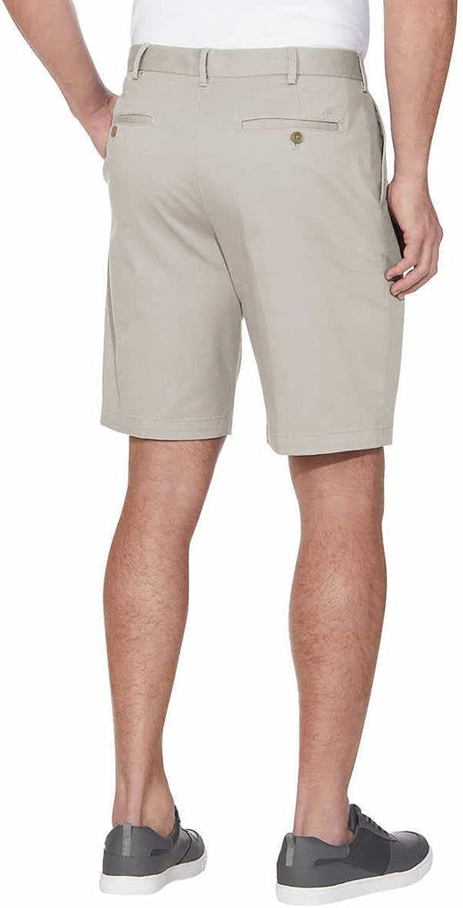 Izod Men's Flat Front Stretch Chino Shorts