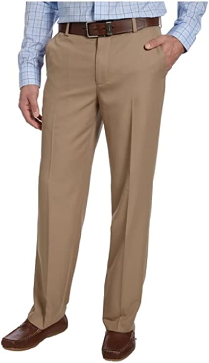 IZOD men's performance dress pants - straight fit, stretch fabric for all-day comfort