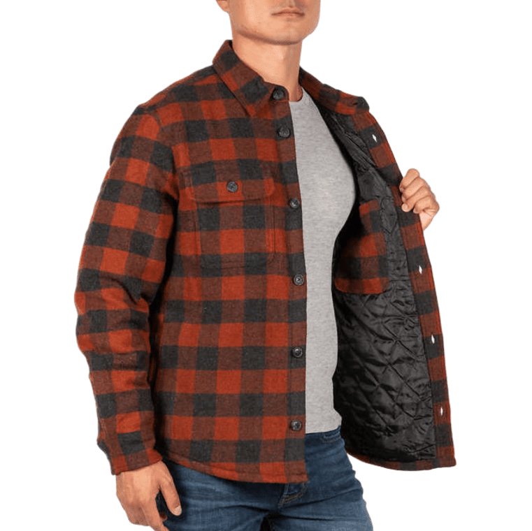 Jachs Men's Quilted Shirt Jacket