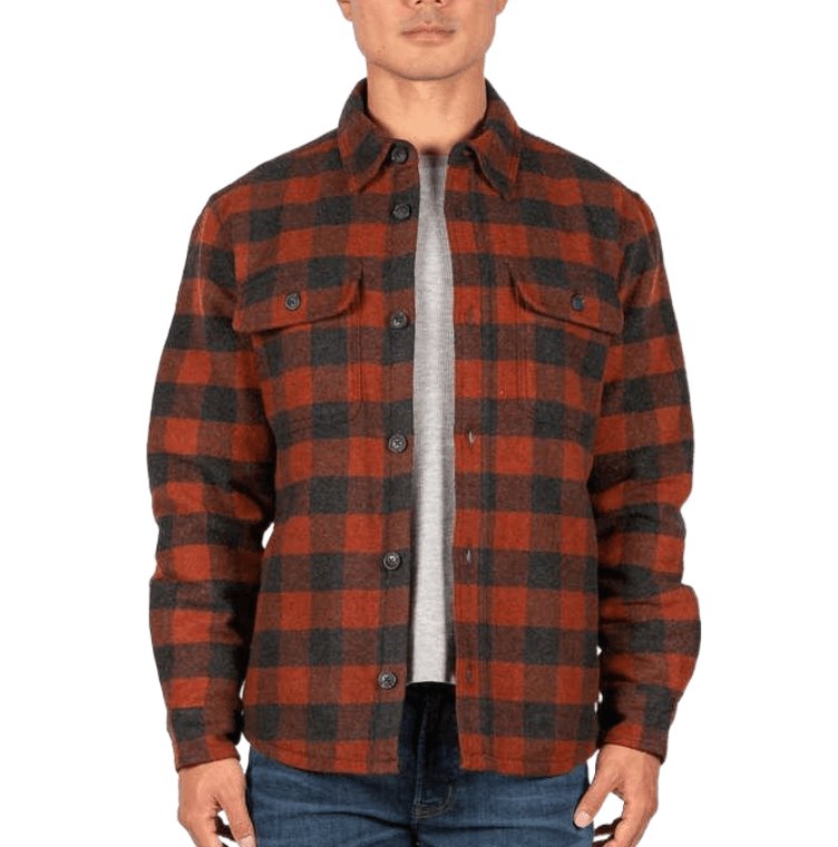 Jachs Men's Quilted Shirt Jacket