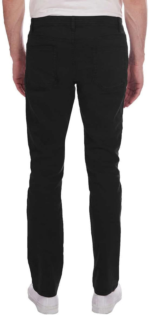 Jachs New York Men's Straight Fit Mid-Rise 5 Pocket Traveler Pant
