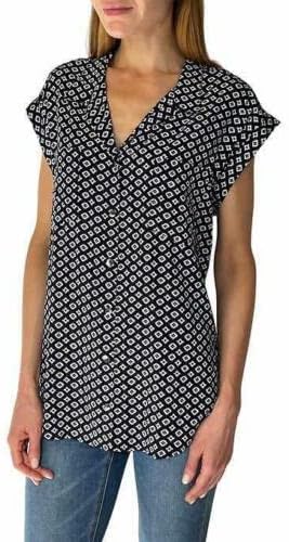 Jachs Women's Girlfriend Short Sleeve Tencel Blouse