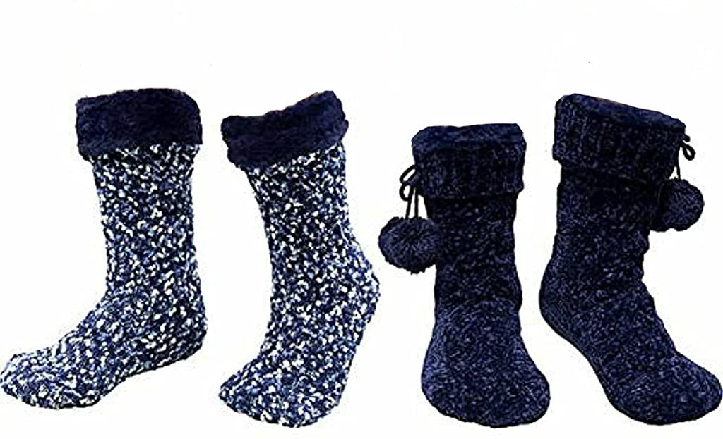 Jane & Bleecker Women's 2-Pair Slipper Socks