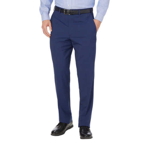 JB Britches Men's FashionTrek Flat Front Dress Pants