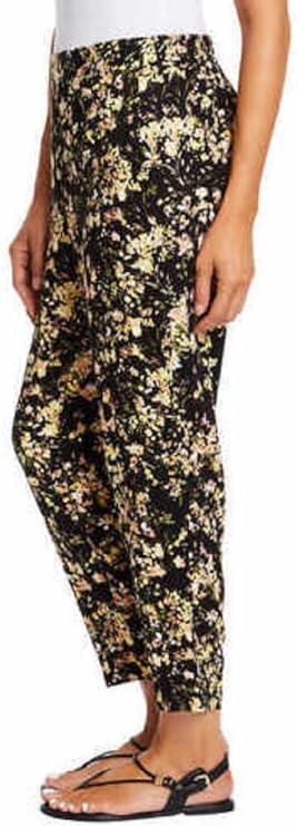 Jessica Simpson Printed Pull-On Pant: Casual, Trendy, Mid-Rise with Elastic Waistband