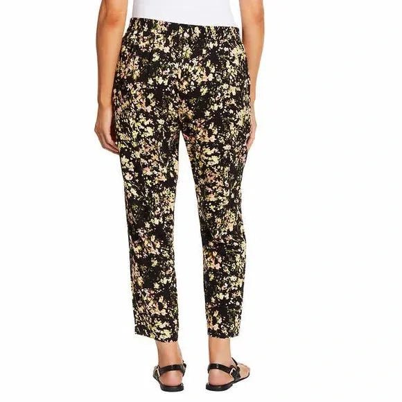 Jessica Simpson Printed Pull-On Pant: Casual, Trendy, Mid-Rise with Elastic Waistband