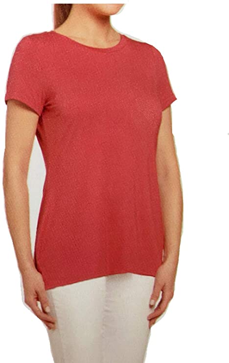 Joan Vass New York Women's T-Shirt - Premium Cotton, Tailored Fit, Versatile Style