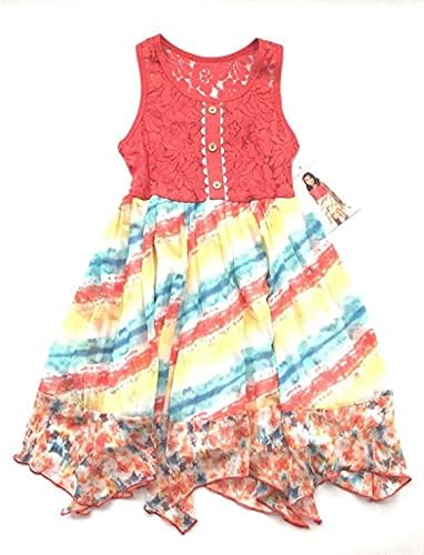 Jona Michelle Girl's Summer Floral Sun Dress