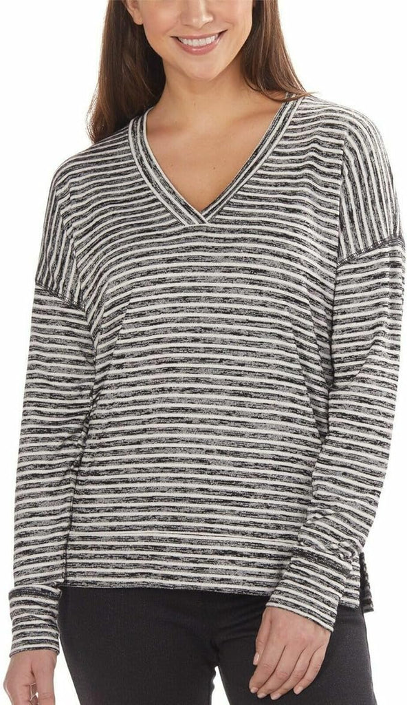 Kirkland Signature Women's Long Sleeve V-Neck Top - Classic Look