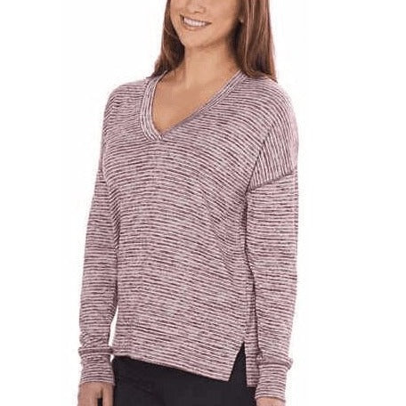Kirkland Signature Women's Long Sleeve V-Neck Top - Classic Look