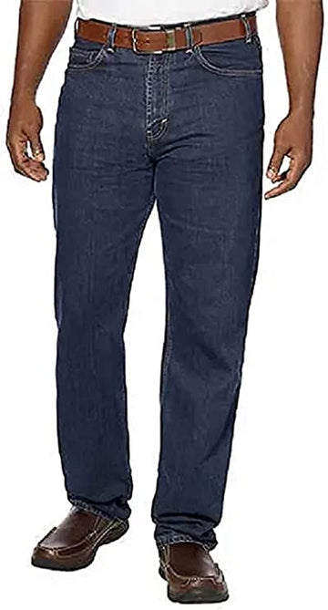 Men's Authentic Jeans in Classic Straight-Leg Silhouette