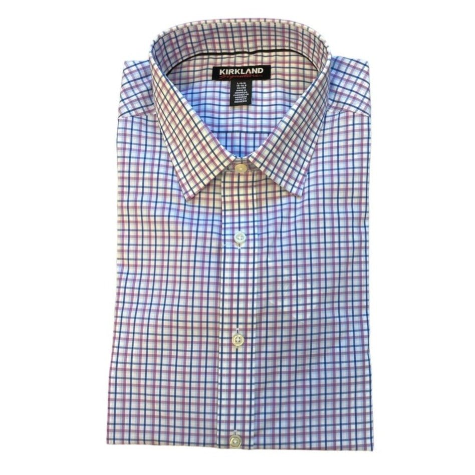 Kirkland Signature Men's Comfort Dress Shirt