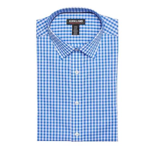Kirkland Signature Men's Comfort Dress Shirt