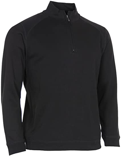 Kirkland Signature Men's Mock Turtleneck Solid Jacket