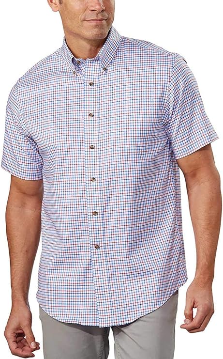 Modern Men's Fashion: Short Sleeve Sport Shirt by Kirkland Signature