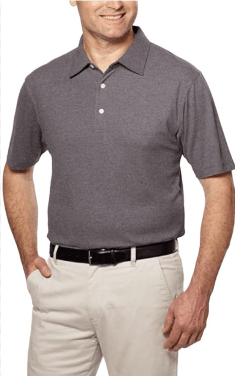 Kirkland Signature Men's Short Sleeve Pique Performance Polo