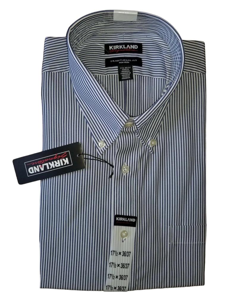 Kirkland Signature Men's Traditional Fit Dress Shirt