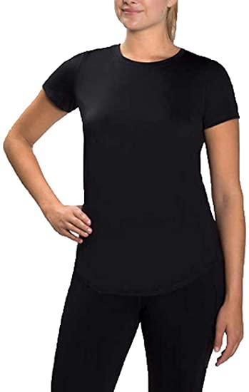 Kirkland Signature Women's Active Tee - Moisture-Wicking Fitness Shirt