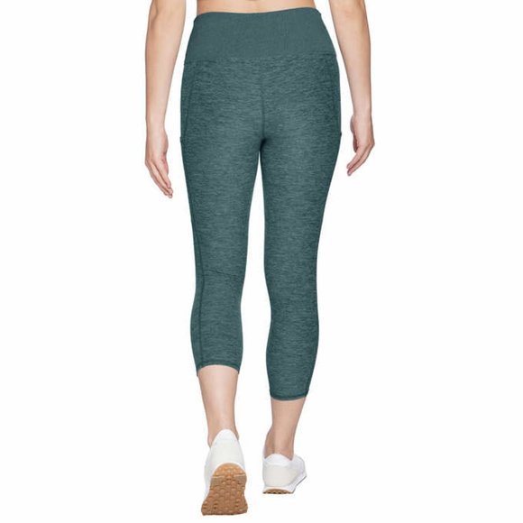 Kirkland Signature Women's Brushed Capri Leggings - Soft and Stylish Loungewear