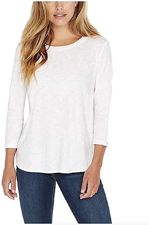 Kirkland Signature Women's Cotton Slub Tee - Comfortable and Stylish Cotton Tee for Women